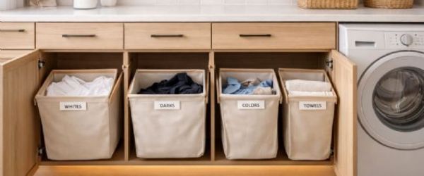 衣服越放越亂？汙衣櫃設計幫你解決問題